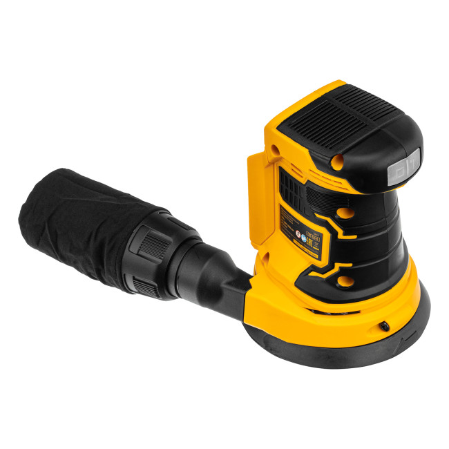 Машина шлифовальная эксцентриковая аккумуляторная COS-125-0, 18В Li-Ion Denzel в Ижевске Машина шлифовальная эксцентриковая аккумуляторная COS-125-0, 18В Li-Ion Denzel в Ижевске