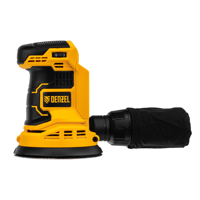 Машина шлифовальная эксцентриковая аккумуляторная COS-125-0, 18В Li-Ion Denzel в Ижевске Машина шлифовальная эксцентриковая аккумуляторная COS-125-0, 18В Li-Ion Denzel в Ижевске