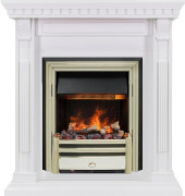 Каминокомплект Orlean - Белый дуб с очагом Cavendish Каминокомплект Orlean - Белый дуб с очагом Cavendish