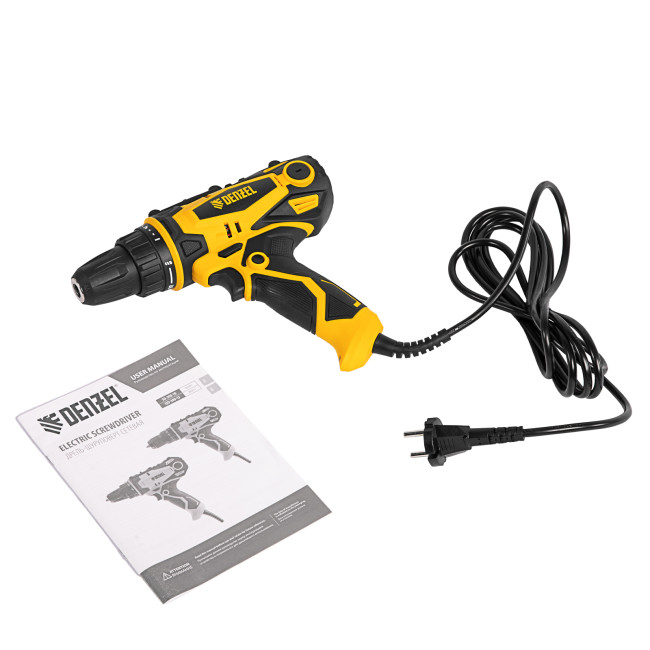 Дрель-шуруповерт сетевая SD-300-10 Denzel в Ижевске Дрель-шуруповерт сетевая SD-300-10 Denzel в Ижевске
