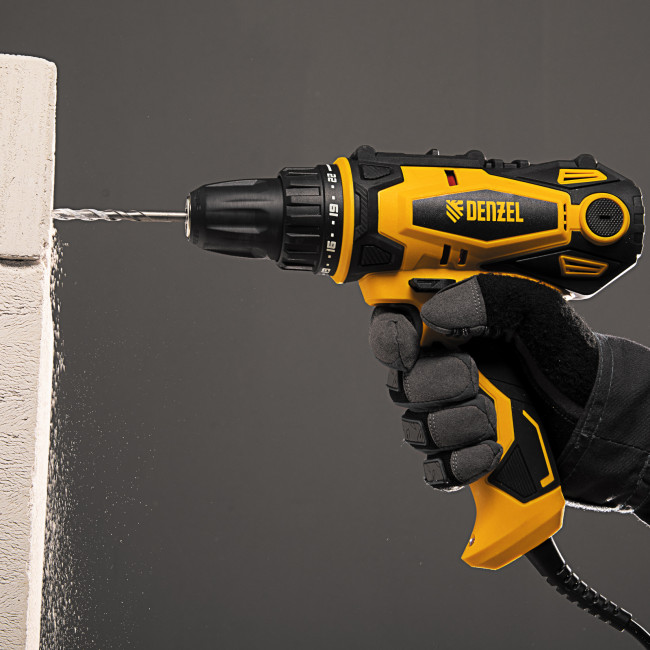 Дрель-шуруповерт сетевая SD-300-10 Denzel в Ижевске Дрель-шуруповерт сетевая SD-300-10 Denzel в Ижевске
