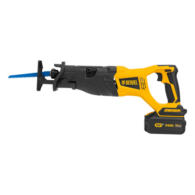 Пила сабельная аккумуляторная бесщет BRC-120, 18В Li-Ion Denzel в Ижевске Пила сабельная аккумуляторная бесщет BRC-120, 18В Li-Ion Denzel в Ижевске