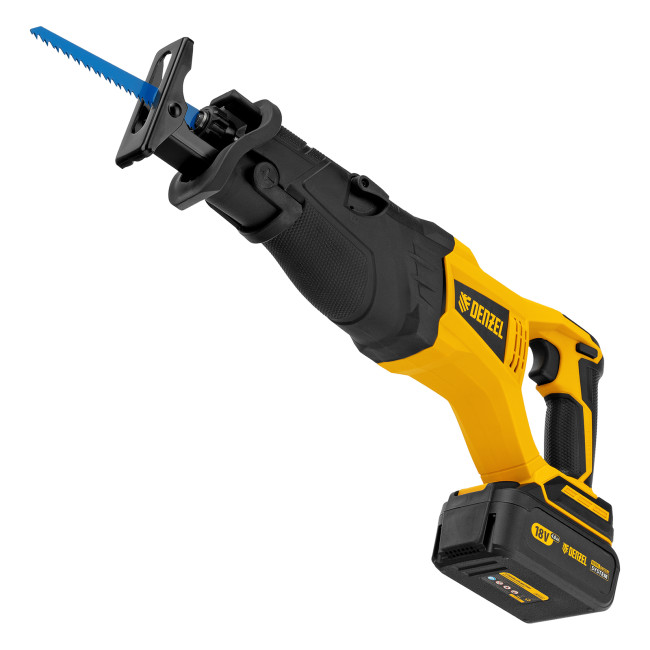 Пила сабельная аккумуляторная бесщет BRC-120, 18В Li-Ion Denzel в Ижевске Пила сабельная аккумуляторная бесщет BRC-120, 18В Li-Ion Denzel в Ижевске