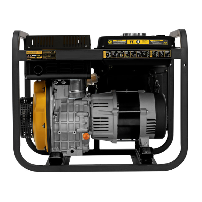 Генератор дизельный DES-32, 3,2 кВт, 230 В, 11 л, ручной стартер Denzel в Ижевске Генератор дизельный DES-32, 3,2 кВт, 230 В, 11 л, ручной стартер Denzel в Ижевске