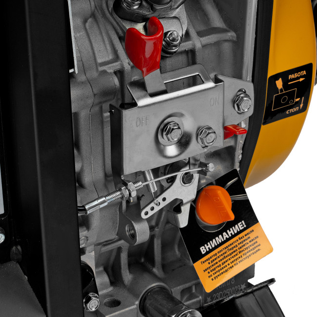 Генератор дизельный DES-32, 3,2 кВт, 230 В, 11 л, ручной стартер Denzel в Ижевске Генератор дизельный DES-32, 3,2 кВт, 230 В, 11 л, ручной стартер Denzel в Ижевске