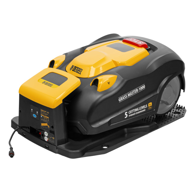 Робот-газонокосилка Grass Master 1000 1000м², 3Ач, 28V, LCD дисплей, Wi-Fi Denzel в Ижевске Робот-газонокосилка Grass Master 1000 1000м², 3Ач, 28V, LCD дисплей, Wi-Fi Denzel в Ижевске