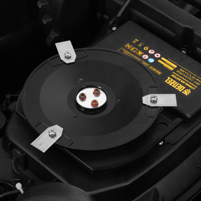 Робот-газонокосилка Grass Master 1000 1000м², 3Ач, 28V, LCD дисплей, Wi-Fi Denzel в Ижевске Робот-газонокосилка Grass Master 1000 1000м², 3Ач, 28V, LCD дисплей, Wi-Fi Denzel в Ижевске