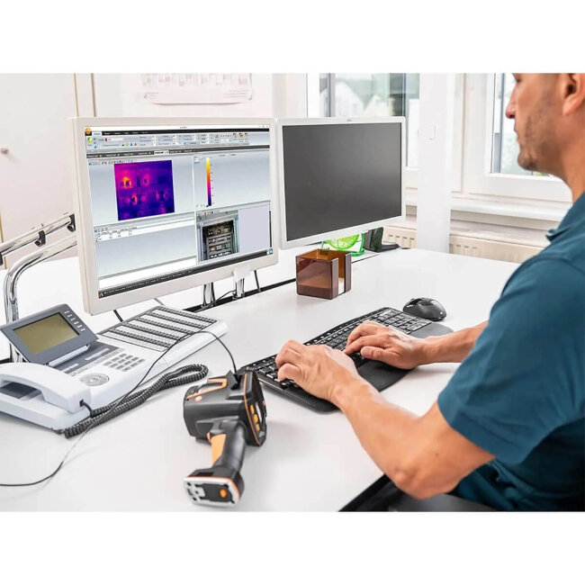 Тепловизор Testo 883 с 2 объективами и принадлежностями в Ижевске Тепловизор Testo 883 с 2 объективами и принадлежностями в Ижевске