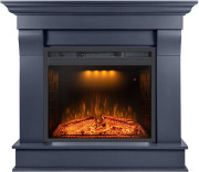 Каминокомплект Monaco (Разборный) -  Серый графит с очагом Emerald 23