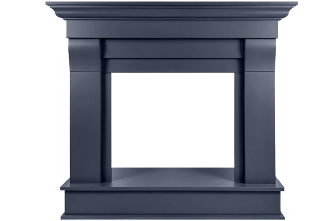 Каминокомплект Monaco (Разборный) -  Серый графит с очагом Emerald 23 в Ижевске