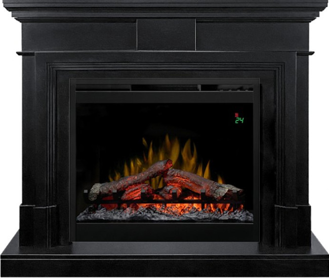 Каминокомплект Coventry - Черный с очагом Symphony 26'' DF2624L-INT в Ижевске