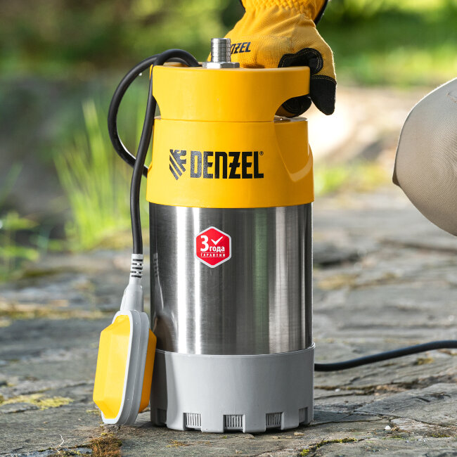 Погружной насос высокого давления PH900, X-Pro, подъем 30 м, 900 Вт, 5500 л/ч Denzel в Ижевске