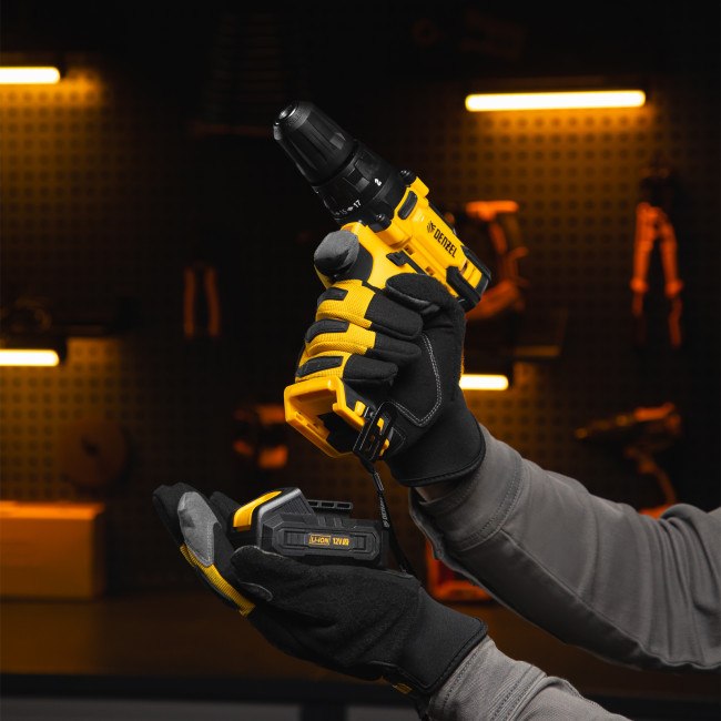 Дрель-шуруповерт аккумуляторная CDL-12-02BM, Li-Ion, 12 В, 2 акк. Denzel в Ижевске Дрель-шуруповерт аккумуляторная CDL-12-02BM, Li-Ion, 12 В, 2 акк. Denzel в Ижевске