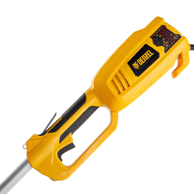 Триммер электрический TE-1100, 1100 Вт, 380 мм, катушка, разборная штанга Denzel в Ижевске Триммер электрический TE-1100, 1100 Вт, 380 мм, катушка, разборная штанга Denzel в Ижевске