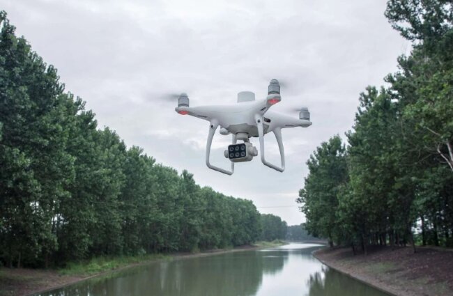 Сельскохозяйственный квадрокоптер DJI Phantom 4 мультиспектральный в Ижевске Сельскохозяйственный квадрокоптер DJI Phantom 4 мультиспектральный в Ижевске