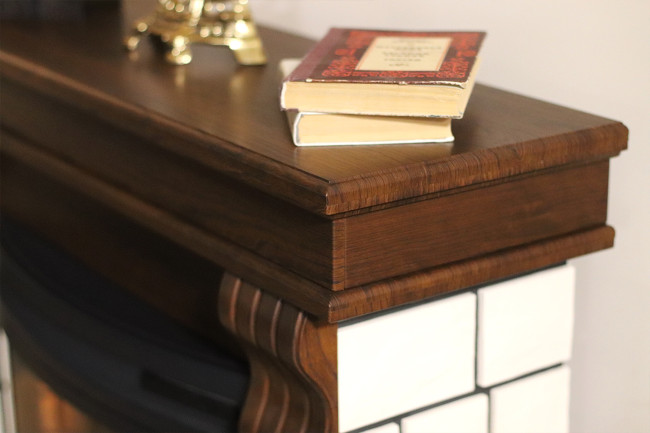 Портал Royal Flame Porto (Разборный) - Орех/Белый камень в Ижевске Портал Royal Flame Porto (Разборный) - Орех/Белый камень в Ижевске