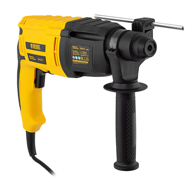 Перфоратор электрический RHH-600-22, SDS-plus, 600 Вт, 2,5 Дж, 2 реж. Denzel в Ижевске Перфоратор электрический RHH-600-22, SDS-plus, 600 Вт, 2,5 Дж, 2 реж. Denzel в Ижевске