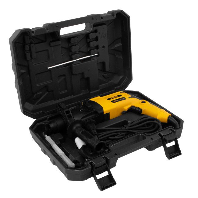 Перфоратор электрический RHH-600-22, SDS-plus, 600 Вт, 2,5 Дж, 2 реж. Denzel в Ижевске Перфоратор электрический RHH-600-22, SDS-plus, 600 Вт, 2,5 Дж, 2 реж. Denzel в Ижевске