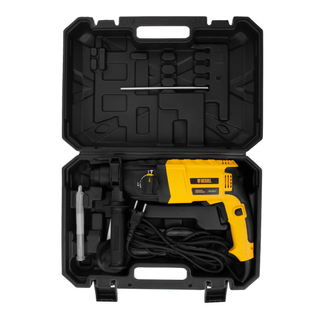 Перфоратор электрический RHH-600-22, SDS-plus, 600 Вт, 2,5 Дж, 2 реж. Denzel в Ижевске Перфоратор электрический RHH-600-22, SDS-plus, 600 Вт, 2,5 Дж, 2 реж. Denzel в Ижевске