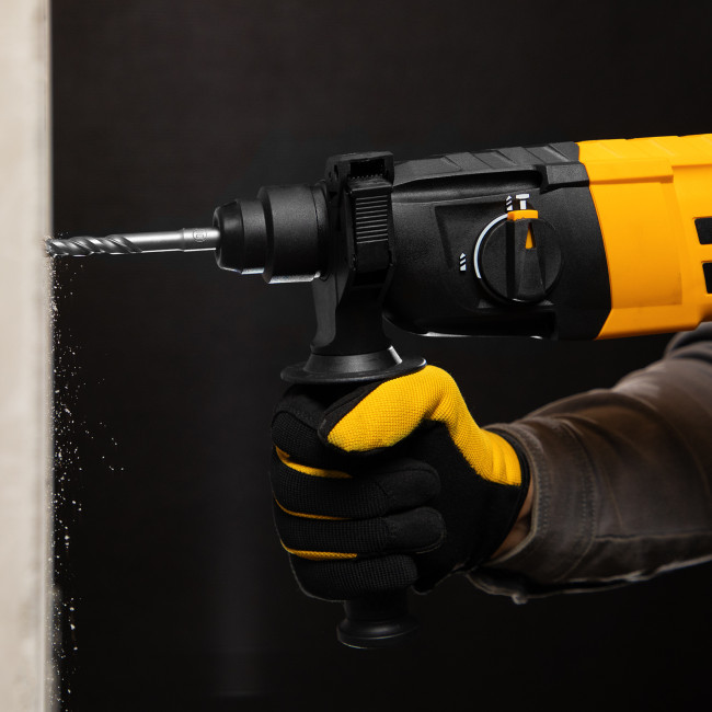 Перфоратор электрический RHH-600-22, SDS-plus, 600 Вт, 2,5 Дж, 2 реж. Denzel в Ижевске Перфоратор электрический RHH-600-22, SDS-plus, 600 Вт, 2,5 Дж, 2 реж. Denzel в Ижевске