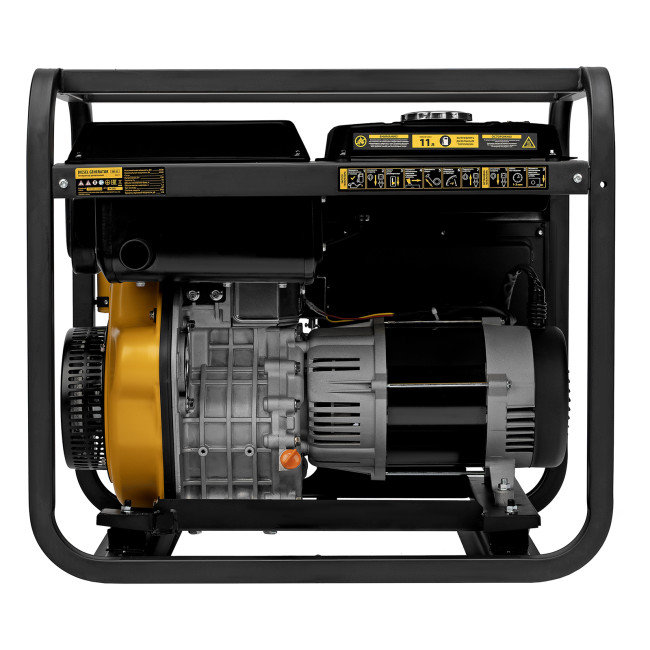 Генератор дизельный DES-55, 5,5 кВт, 230 В, 11 л, ручной стартер Denzel в Ижевске Генератор дизельный DES-55, 5,5 кВт, 230 В, 11 л, ручной стартер Denzel в Ижевске