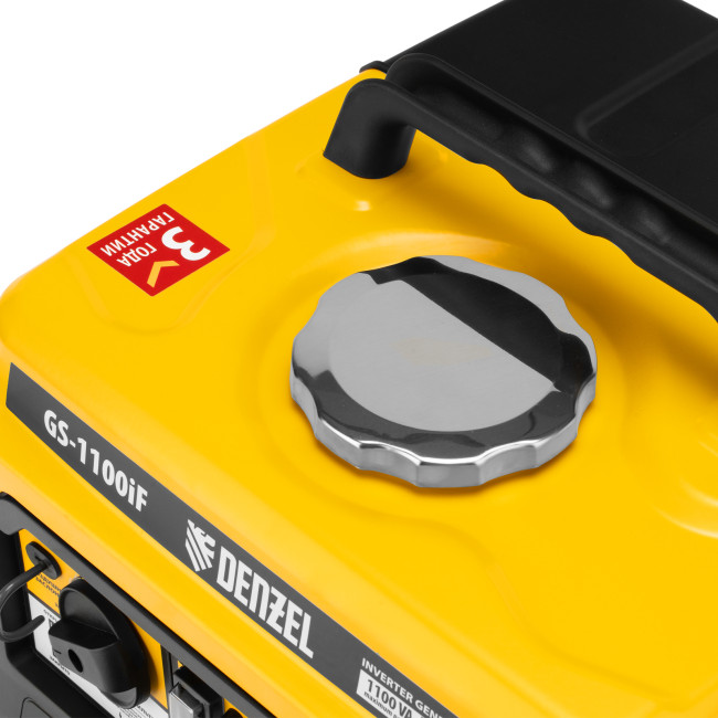 Генератор инверторный GS-1100iF, 1,1 кВт, 230 В, ручной старт DENZEL в Ижевске
