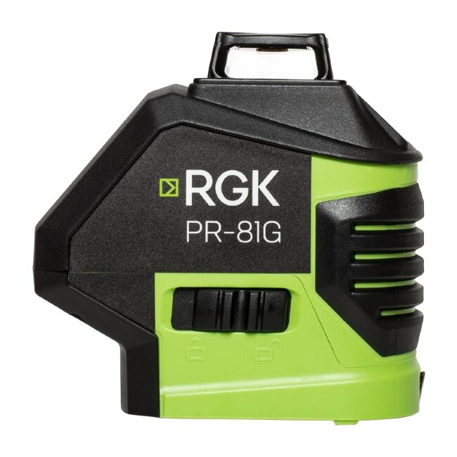 Комплект: лазерный уровень RGK PR-81G + штанга-упор в Ижевске