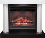 Каминокомплект Vancouver - Фактурный белый с очагом Symphony 26'' DF2608-INT