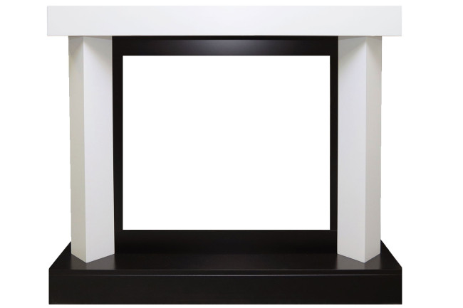 Каминокомплект Vancouver - Фактурный белый с очагом Symphony 26'' DF2608-INT в Ижевске