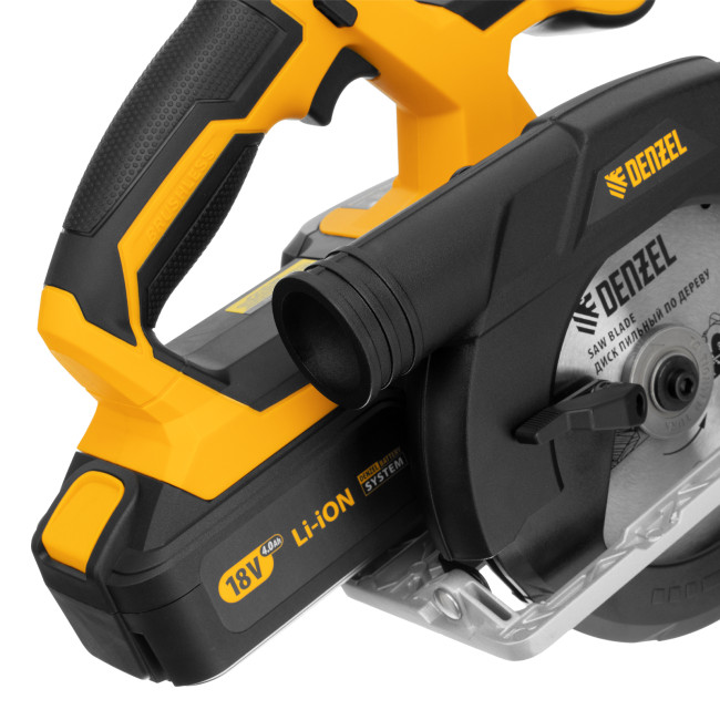 Пила циркулярная аккумуляторная бесщет. CCS-165, 18В Li-Ion Denzel в Ижевске