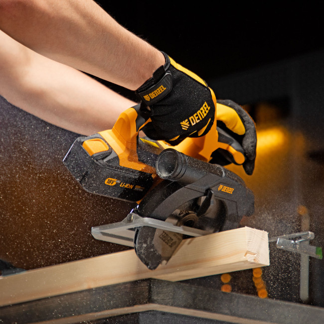Пила циркулярная аккумуляторная бесщет. CCS-165, 18В Li-Ion Denzel в Ижевске