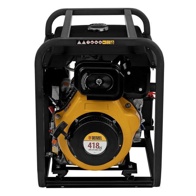 Генератор дизельный DES-55E, 5,5 кВт, 230 В, 11 л, электростартер Denzel в Ижевске Генератор дизельный DES-55E, 5,5 кВт, 230 В, 11 л, электростартер Denzel в Ижевске