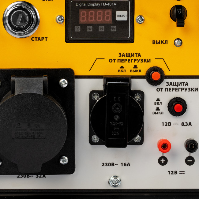 Генератор дизельный DES-55E, 5,5 кВт, 230 В, 11 л, электростартер Denzel в Ижевске Генератор дизельный DES-55E, 5,5 кВт, 230 В, 11 л, электростартер Denzel в Ижевске