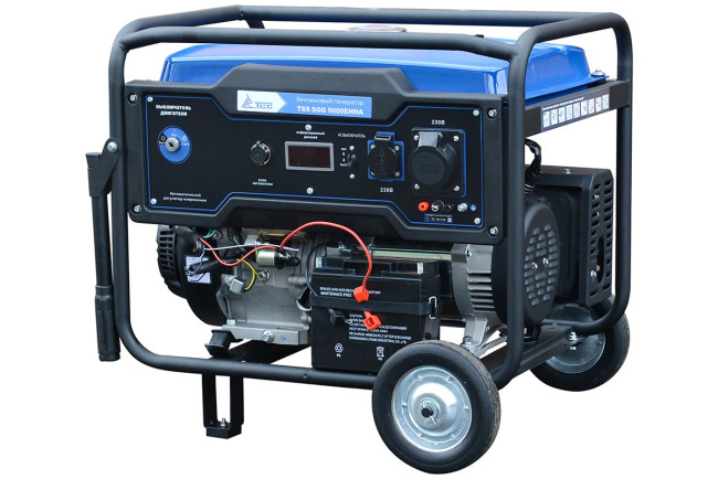 Бензогенератор TSS SGG 5000EHNA в кожухе МК-1.1 в Ижевске