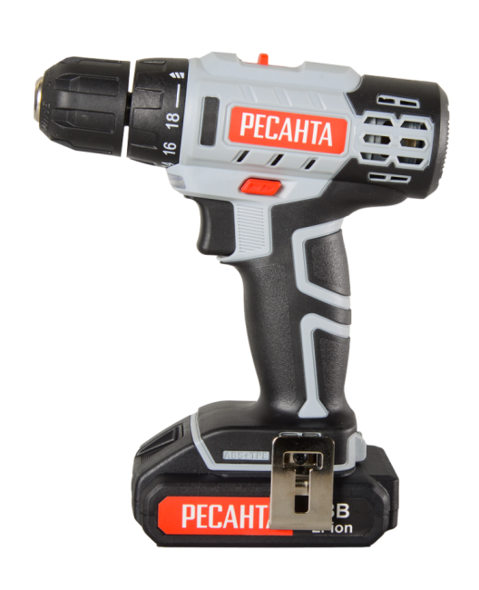 Дрель-шуруповерт аккумуляторная Ресанта ДА-50Л2-18А в Ижевске