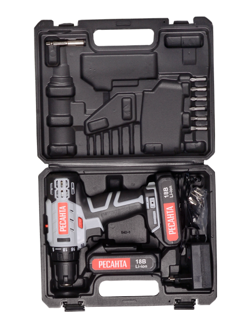 Дрель-шуруповерт аккумуляторная Ресанта ДА-50Л2-18А в Ижевске