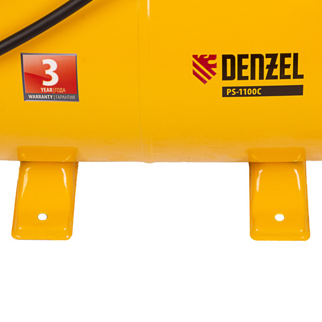 Насосная станция PS1100С, 1100 Вт, 4500 л/ч, ресивер 24 л, подъем 46 м, чугун Denzel в Ижевске