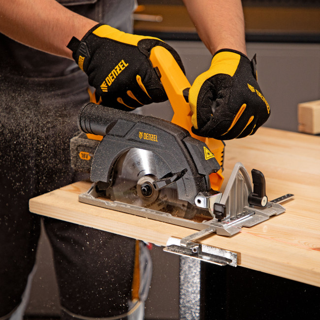 Пила циркулярная аккумуляторная бесщет. CCS-165-0, 18В Li-Ion Denzel в Ижевске