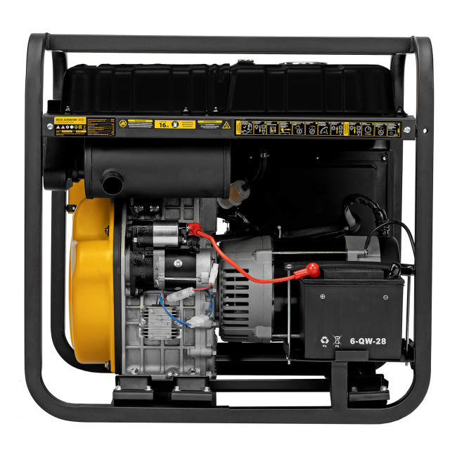 Генератор дизельный DES-85E, 8,5 кВт, 230 В, 16 л, электростартер Denzel в Ижевске Генератор дизельный DES-85E, 8,5 кВт, 230 В, 16 л, электростартер Denzel в Ижевске