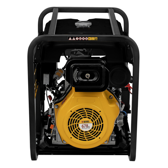 Генератор дизельный DES-85E, 8,5 кВт, 230 В, 16 л, электростартер Denzel в Ижевске Генератор дизельный DES-85E, 8,5 кВт, 230 В, 16 л, электростартер Denzel в Ижевске