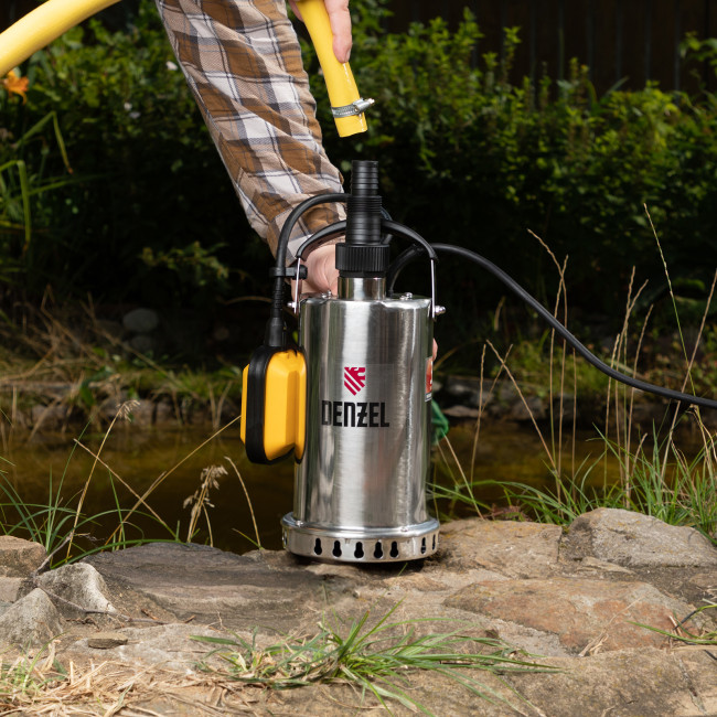 Дренажный насос DP600X, 600 Вт, подъем 7.5 м, 8500 л/ч Denzel в Ижевске