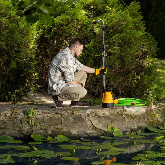 Дренажный насос для чистой воды DPB400, 400 Вт, подъем 11 м, 5500 л/ч Denzel в Ижевске Дренажный насос для чистой воды DPB400, 400 Вт, подъем 11 м, 5500 л/ч Denzel в Ижевске