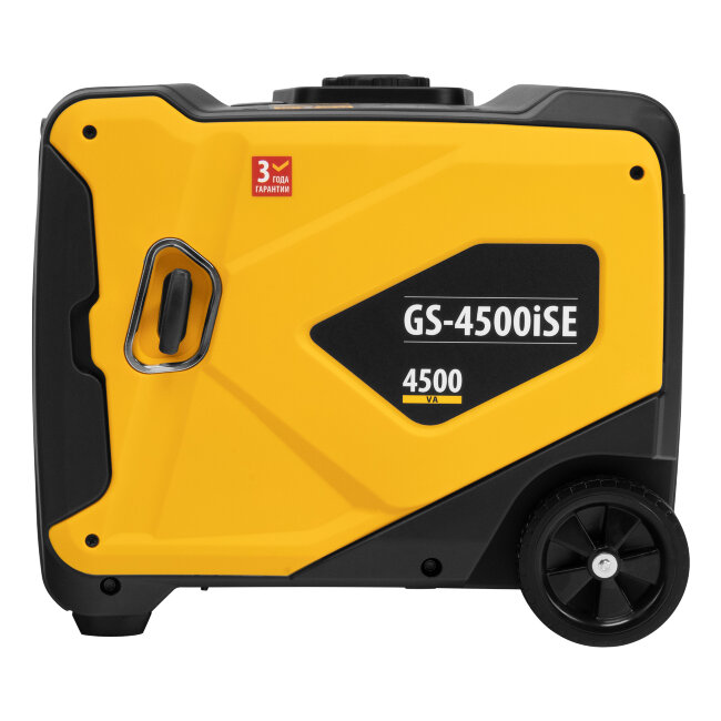 Генератор инверторный GS-4500iSE, 4,5 кВт, 230 В, закрытый корпус, электростартер Denzel в Ижевске