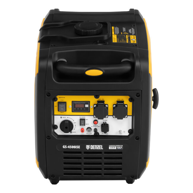 Генератор инверторный GS-4500iSE, 4,5 кВт, 230 В, закрытый корпус, электростартер Denzel в Ижевске