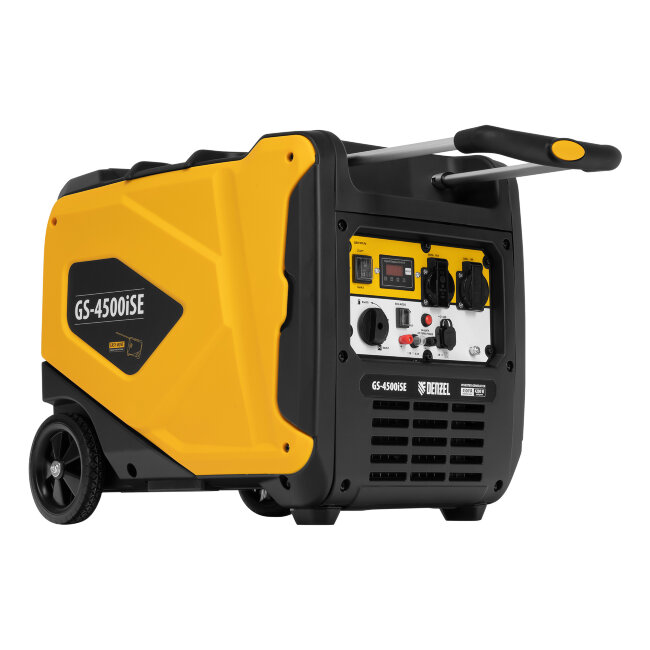 Генератор инверторный GS-4500iSE, 4,5 кВт, 230 В, закрытый корпус, электростартер Denzel в Ижевске