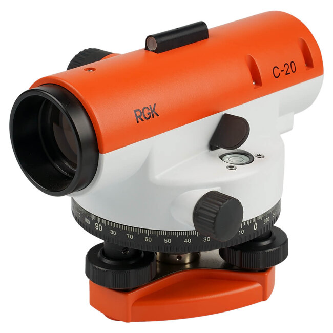 Комплект оптический нивелир RGK C-20 + штатив S6-N + рейка AMO S4 в Ижевске Комплект оптический нивелир RGK C-20 + штатив S6-N + рейка AMO S4 в Ижевске