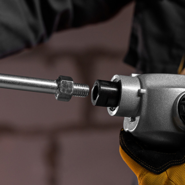 Миксер строительный EM-1-1220, 1220 Вт, 0-480/0-800 об/мин Denzel в Ижевске Миксер строительный EM-1-1220, 1220 Вт, 0-480/0-800 об/мин Denzel в Ижевске