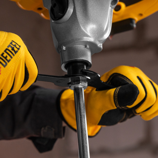 Миксер строительный EM-1-1220, 1220 Вт, 0-480/0-800 об/мин Denzel в Ижевске Миксер строительный EM-1-1220, 1220 Вт, 0-480/0-800 об/мин Denzel в Ижевске