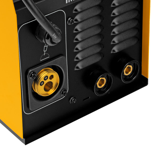 Аппарат инвертор. полуавтомат. cварки IMIG-160 Synergy, 160 А, ПВ 60%, катушка 5 кг Denzel в Ижевске