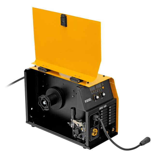 Аппарат инвертор. полуавтомат. cварки IMIG-160 Synergy, 160 А, ПВ 60%, катушка 5 кг Denzel в Ижевске